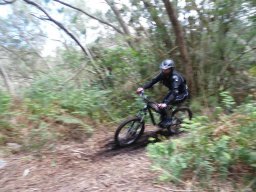 Descente du Maïdo en VTT